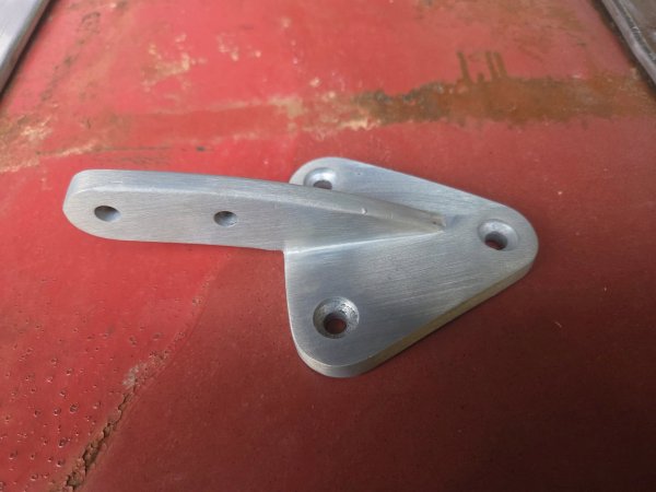 1953 - 1954 Pontiac Sunvisor Center Roof Bracket