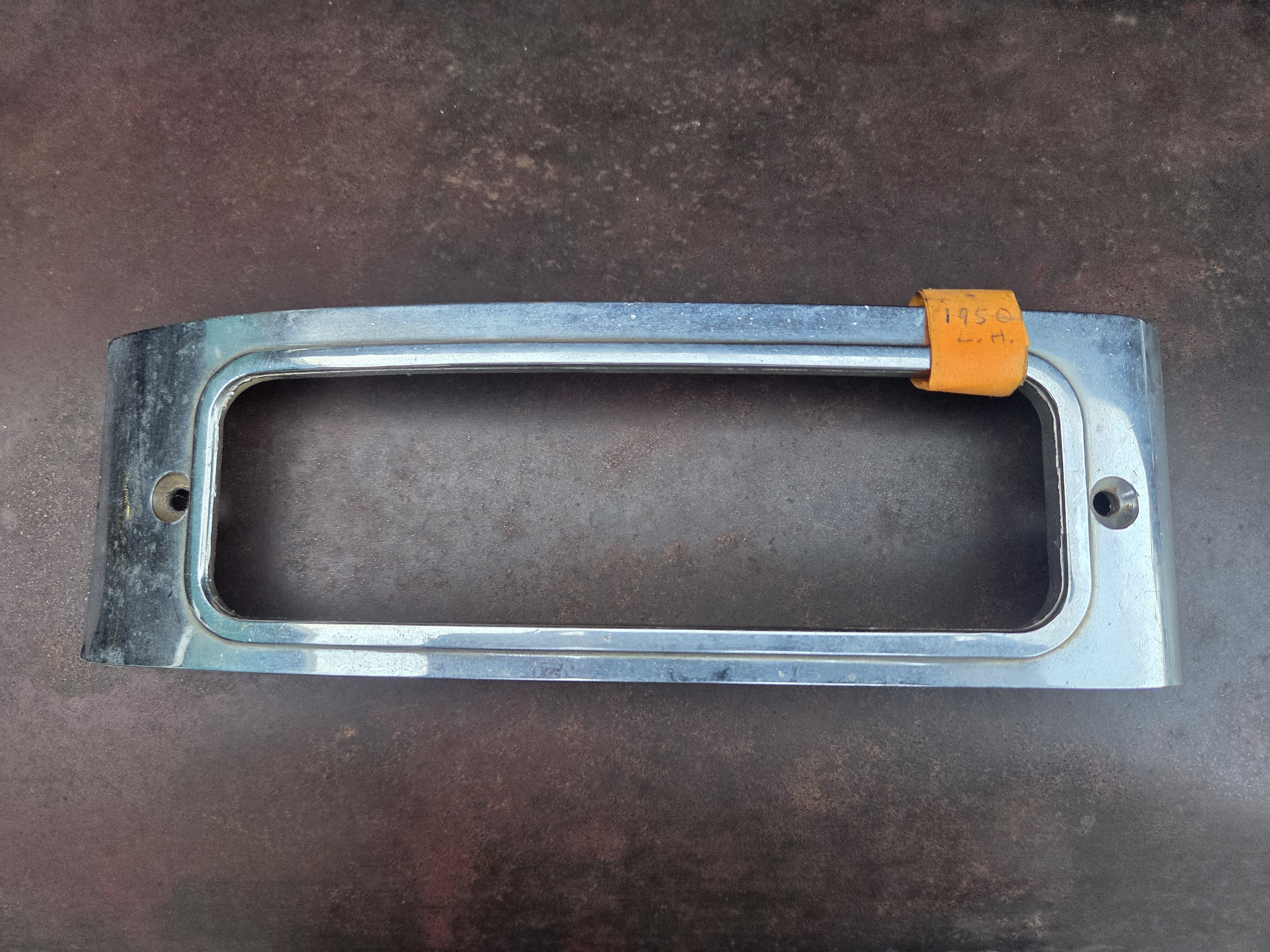 1950 Pontiac L.H. park light bezel