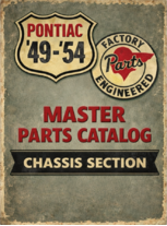 (U.S.) 1949-1954 Pontiac Master Parts Catalog - Chassis